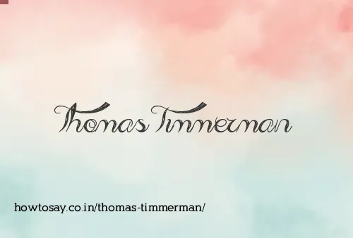 Thomas Timmerman