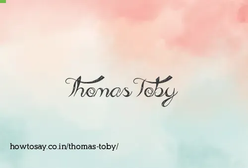 Thomas Toby
