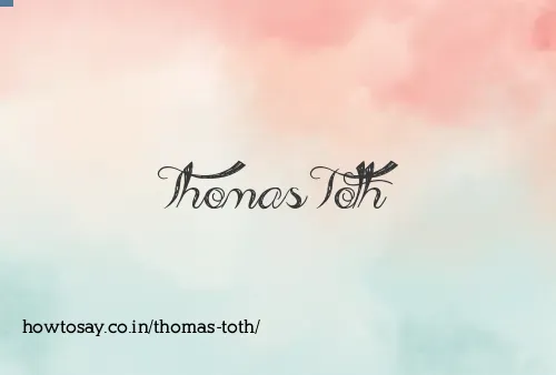 Thomas Toth