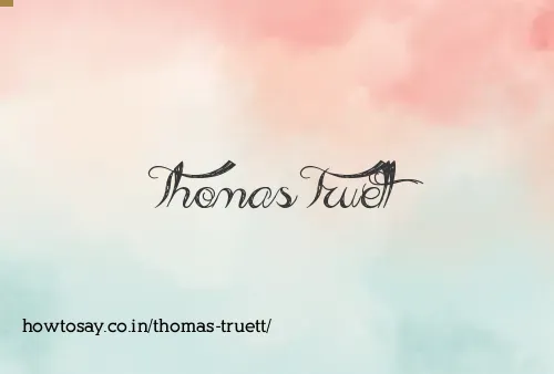 Thomas Truett