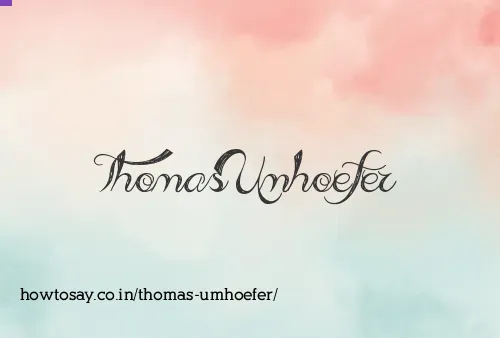 Thomas Umhoefer