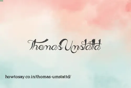 Thomas Umstattd