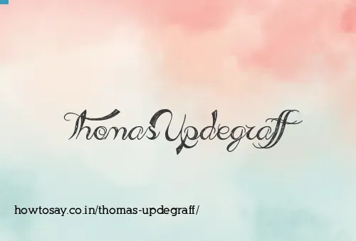 Thomas Updegraff