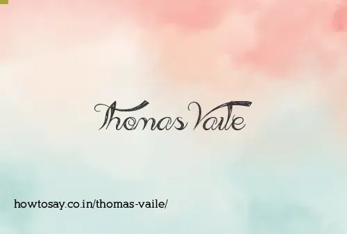 Thomas Vaile