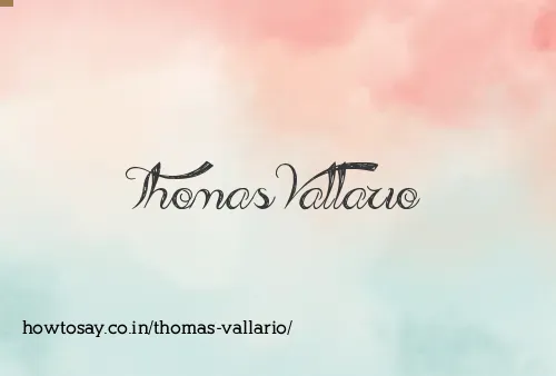 Thomas Vallario