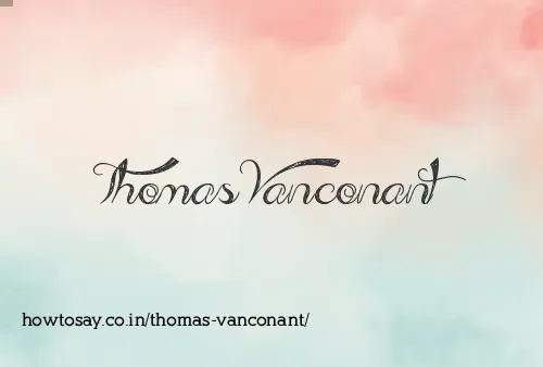 Thomas Vanconant
