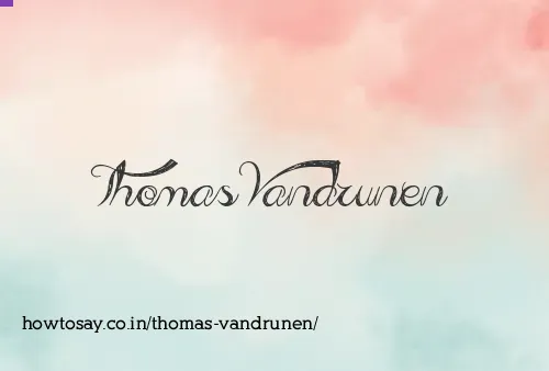 Thomas Vandrunen