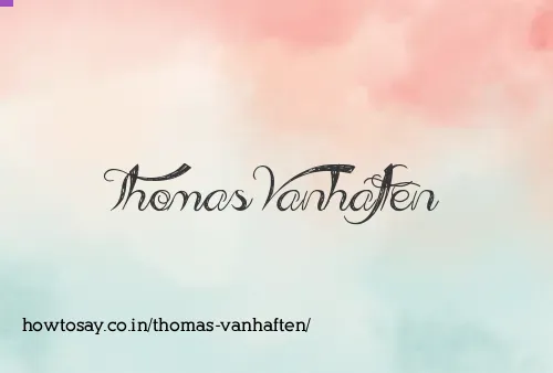 Thomas Vanhaften
