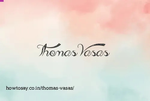 Thomas Vasas