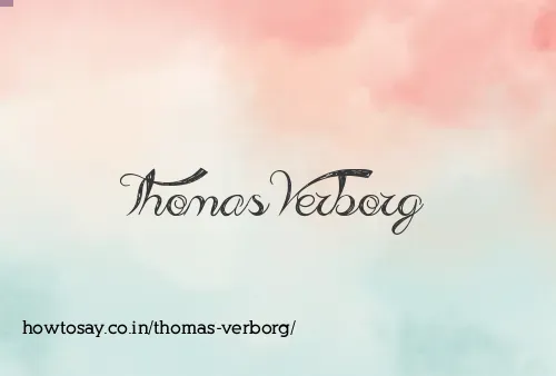 Thomas Verborg