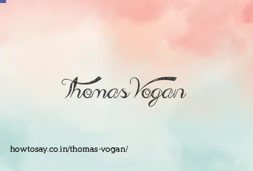 Thomas Vogan