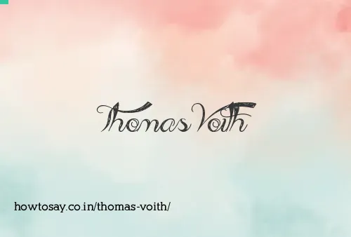 Thomas Voith