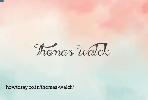 Thomas Walck