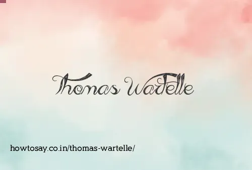 Thomas Wartelle