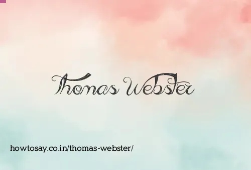 Thomas Webster