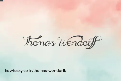 Thomas Wendorff