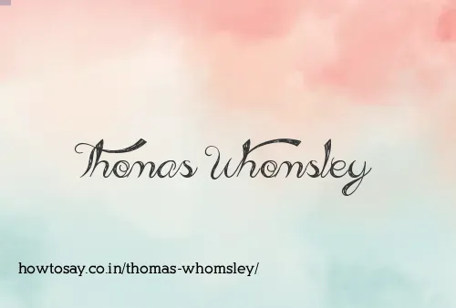 Thomas Whomsley