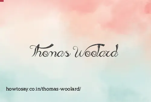 Thomas Woolard
