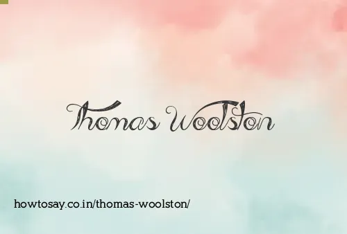 Thomas Woolston