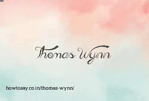 Thomas Wynn