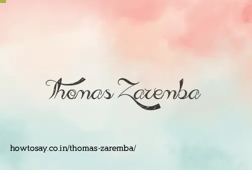 Thomas Zaremba