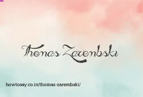 Thomas Zarembski