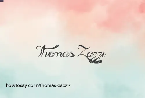 Thomas Zazzi