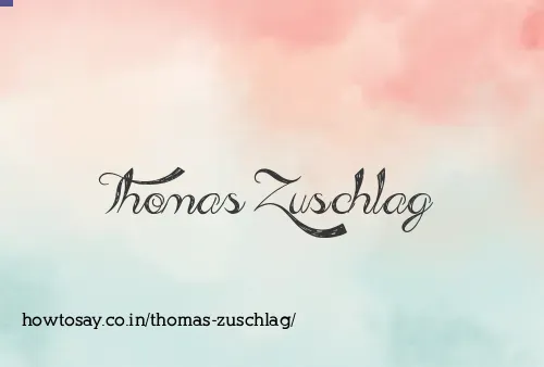 Thomas Zuschlag