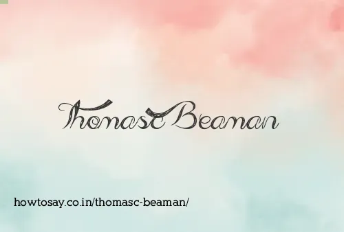 Thomasc Beaman