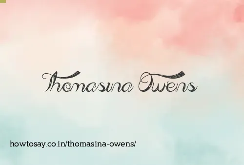 Thomasina Owens