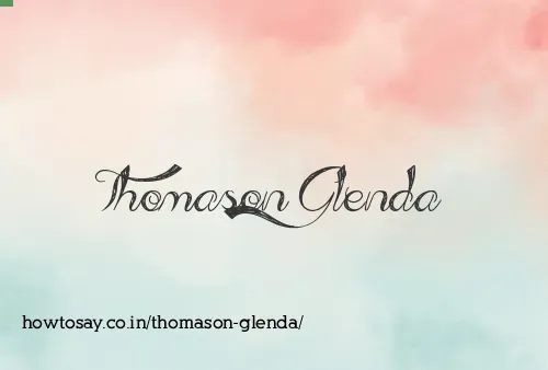 Thomason Glenda