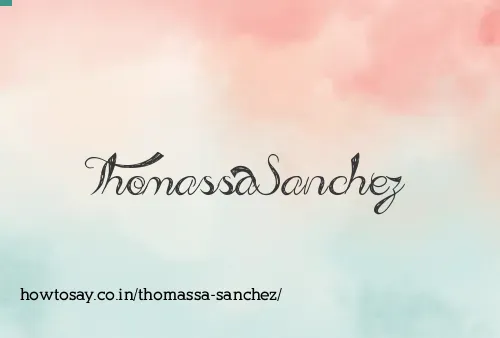 Thomassa Sanchez