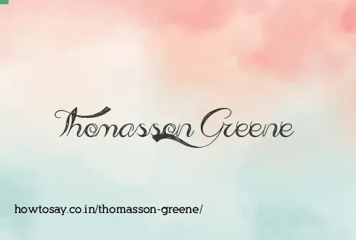Thomasson Greene