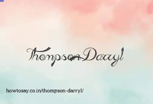 Thompson Darryl