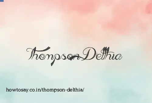 Thompson Delthia