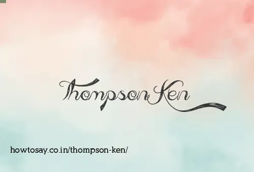 Thompson Ken