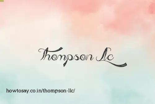 Thompson Llc