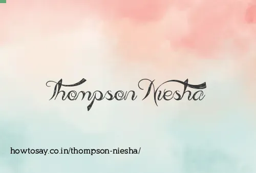 Thompson Niesha