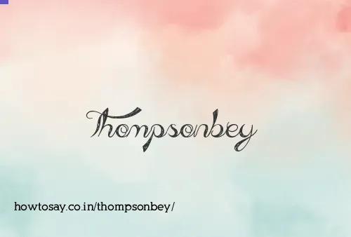 Thompsonbey
