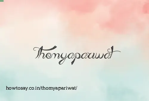 Thomyapariwat