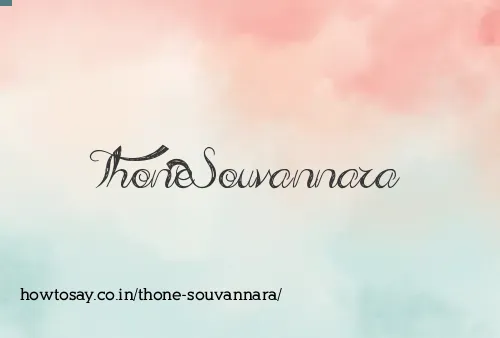 Thone Souvannara