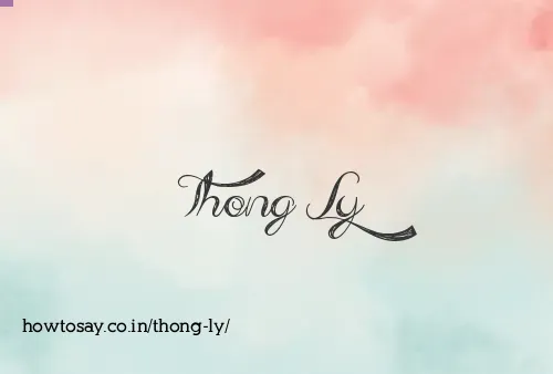 Thong Ly