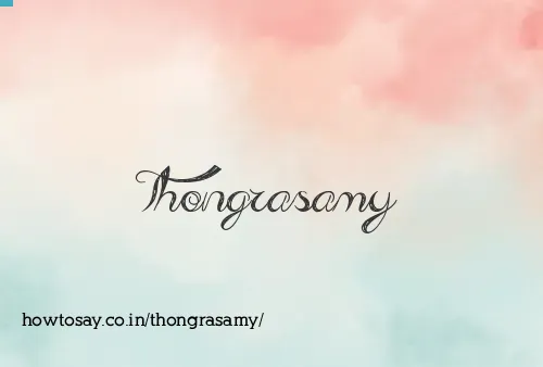Thongrasamy