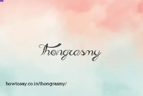 Thongrasmy