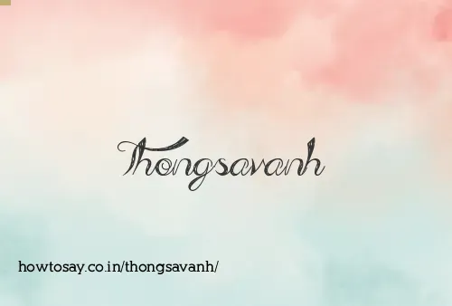 Thongsavanh