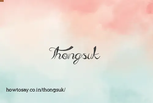 Thongsuk