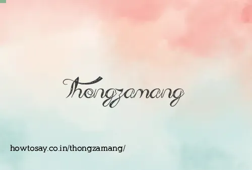 Thongzamang