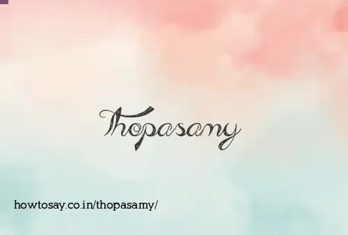 Thopasamy