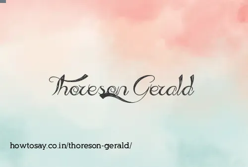 Thoreson Gerald