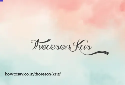 Thoreson Kris